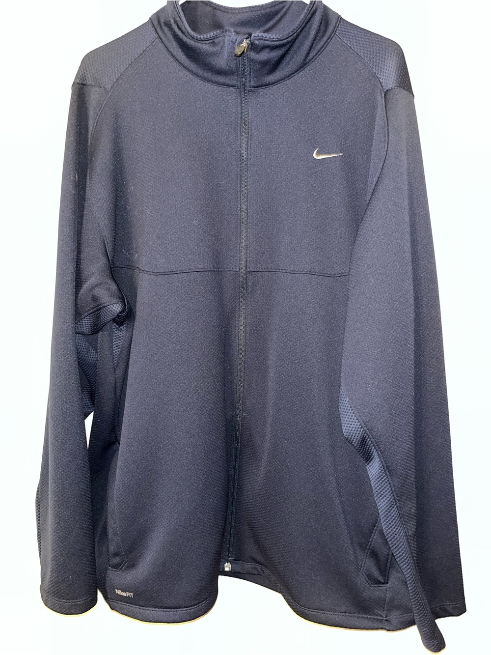 Nike Men’s Navy Full-Zip Performance Jacket size XXL
